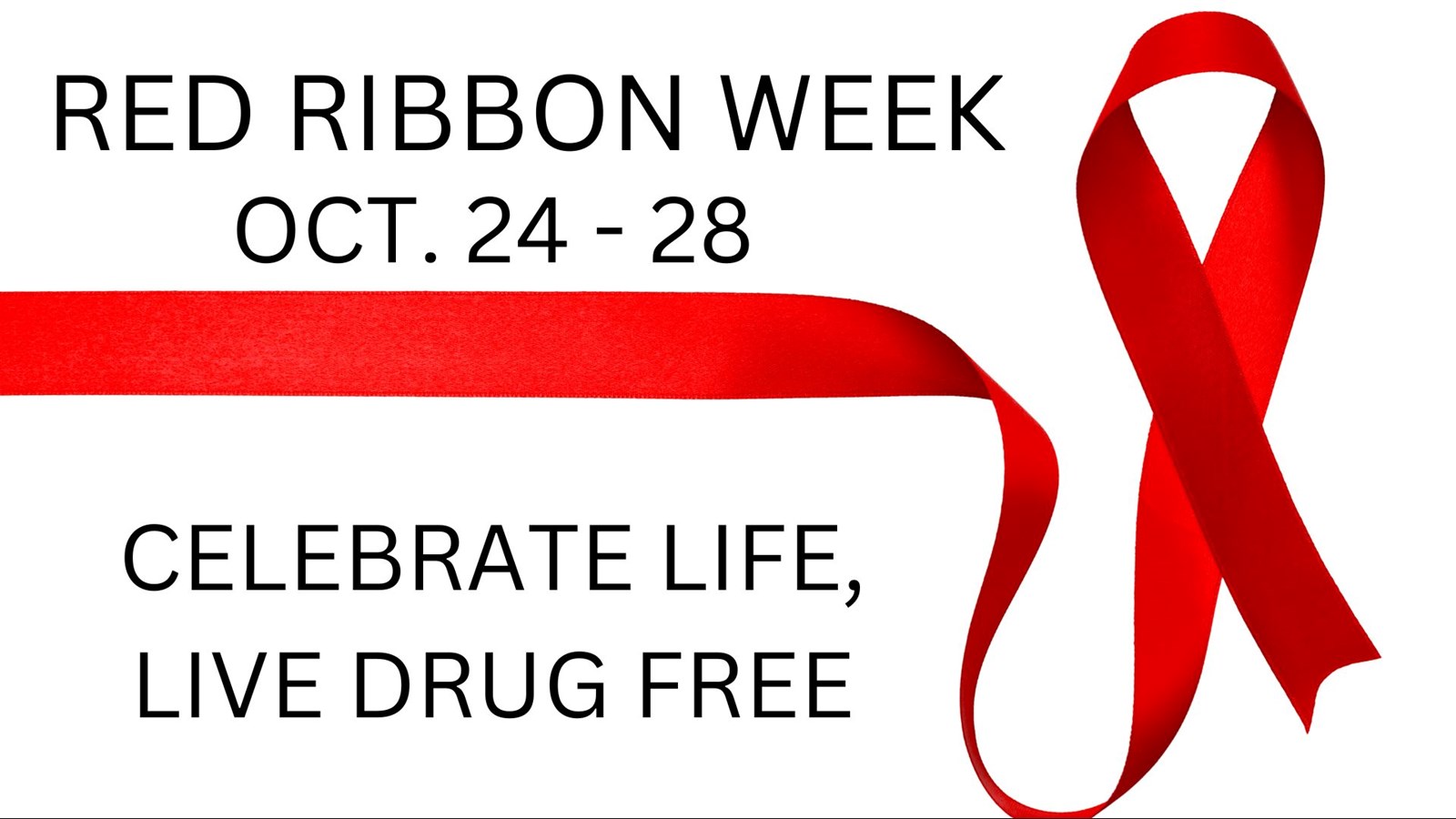 RED RIBBON WEEK RED RIBBON